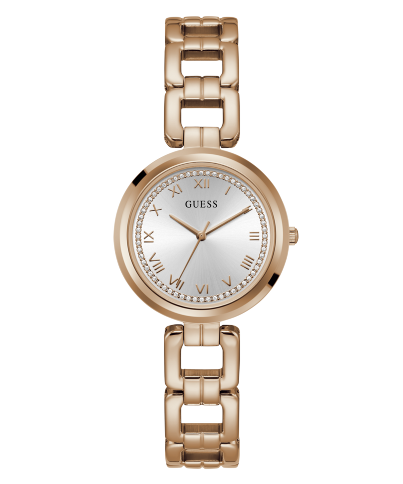 Guess Millie Silver Round Quartz Women Watch Watch Guess