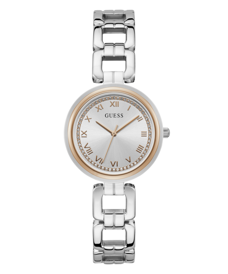 Guess Millie Silver Tone Round Dial Quartz Analog Women Watch Watch Guess