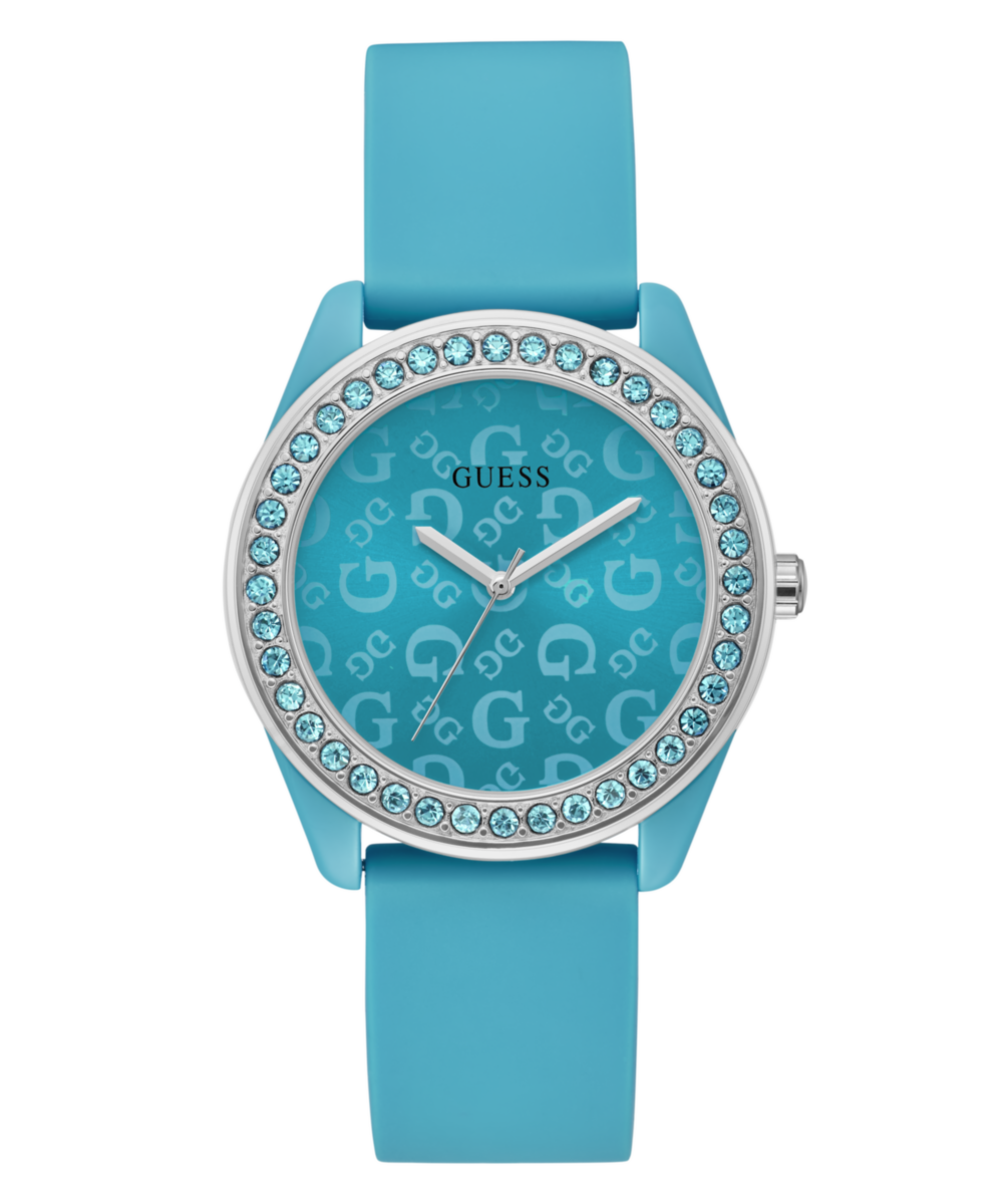 Guess Jelly G Blue Round Dial Quartz Analog Women Watch