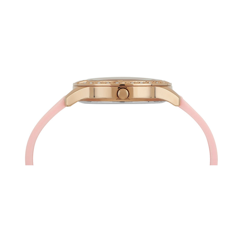 Guess G Spark Rose Gold Round Dial Quartz Analog Women Watch Watch Guess