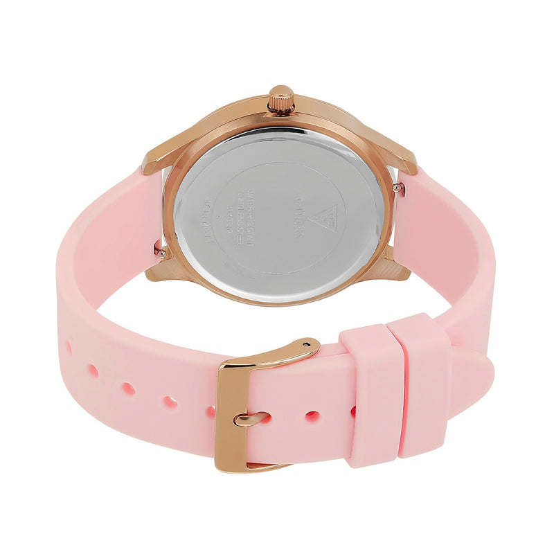 Guess G Spark Rose Gold Round Dial Quartz Analog Women Watch Watch Guess