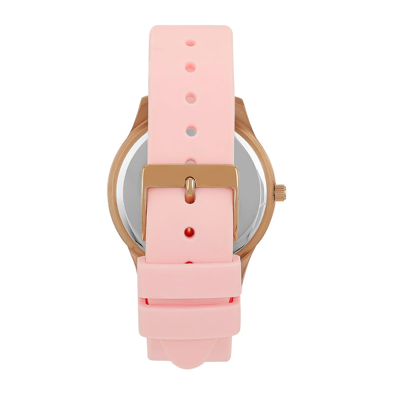Guess G Spark Rose Gold Round Dial Quartz Analog Women Watch Watch Guess