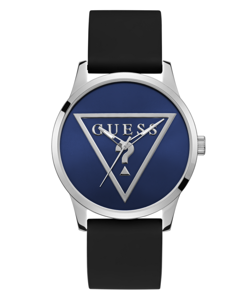 Guess Tri Craze Blue Round Dial Quartz Analog Men Watch Watch Guess