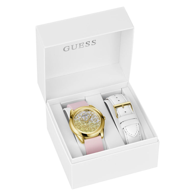 Guess G Mix Multi Round Dial Quartz Analog Women Watch Watch Guess