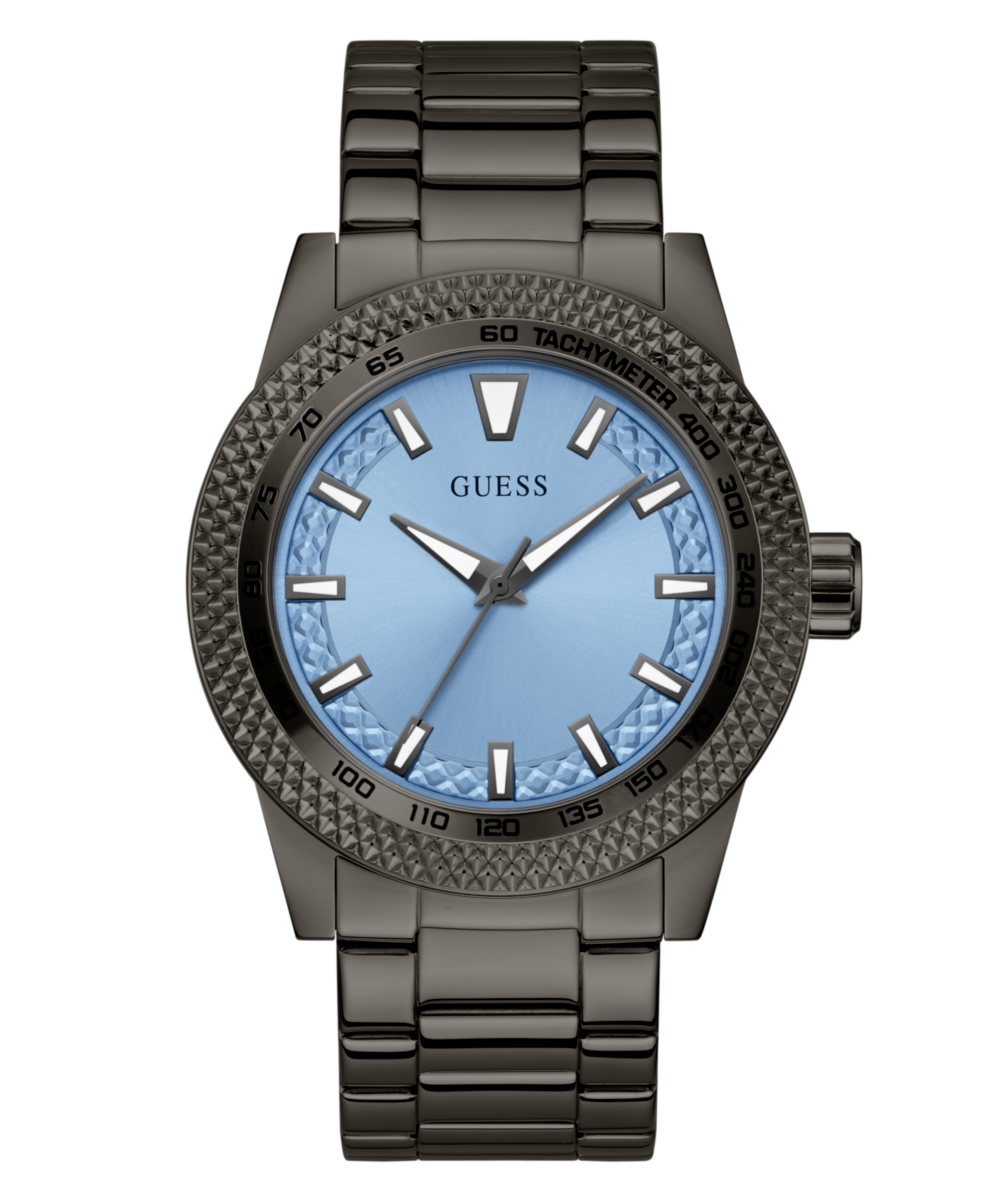 Guess Scout Blue Round Dial Quartz Analog Men Watch