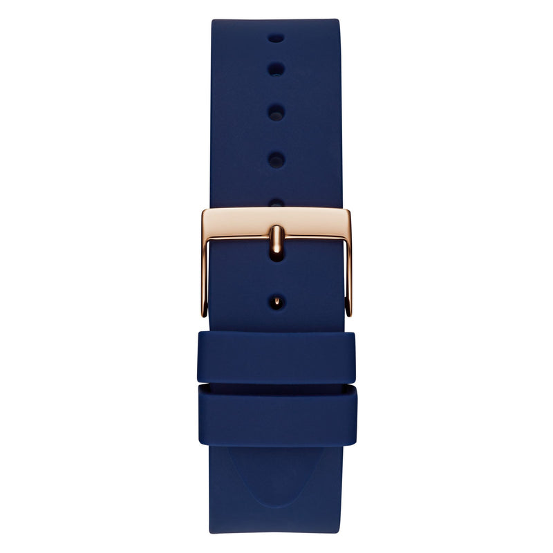 Guess Gbs Proxy Blue Round Dial Quartz Analog Men Watch Watch Guess