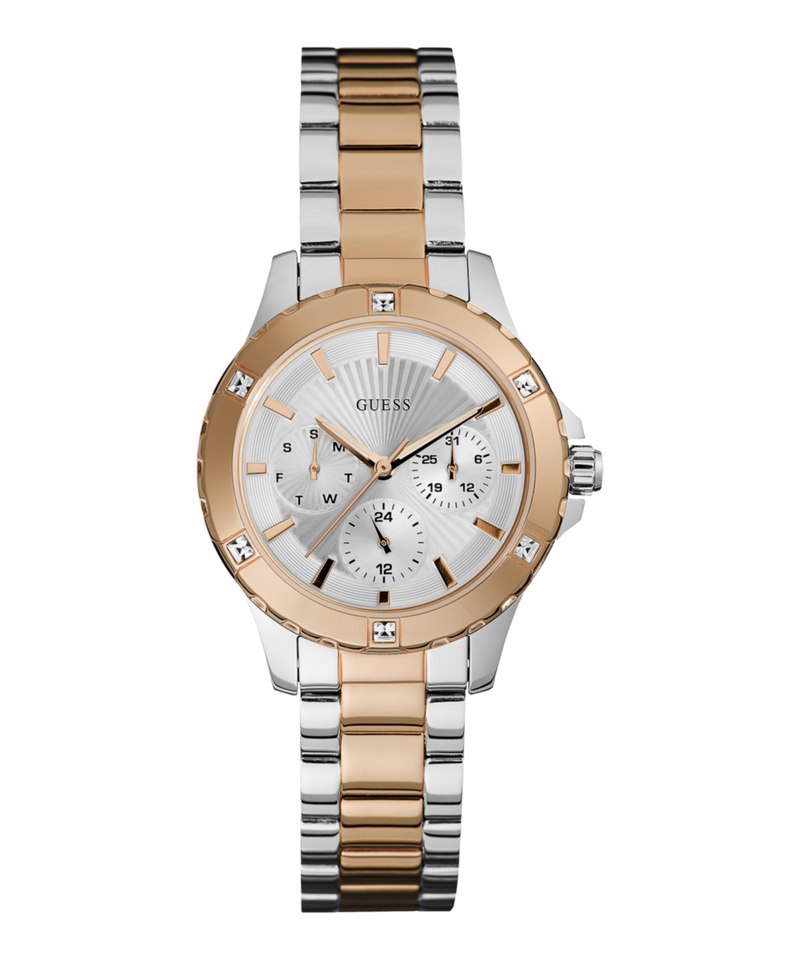 Guess Sport Rose gold Round Dial Multi-function Women Watch Watch Guess