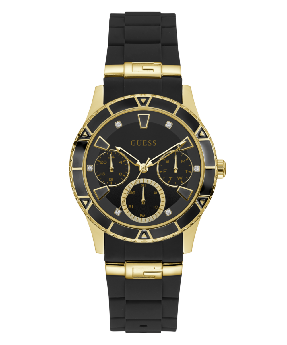Guess Valencia Gold Round Dial Multi-function Women Watch