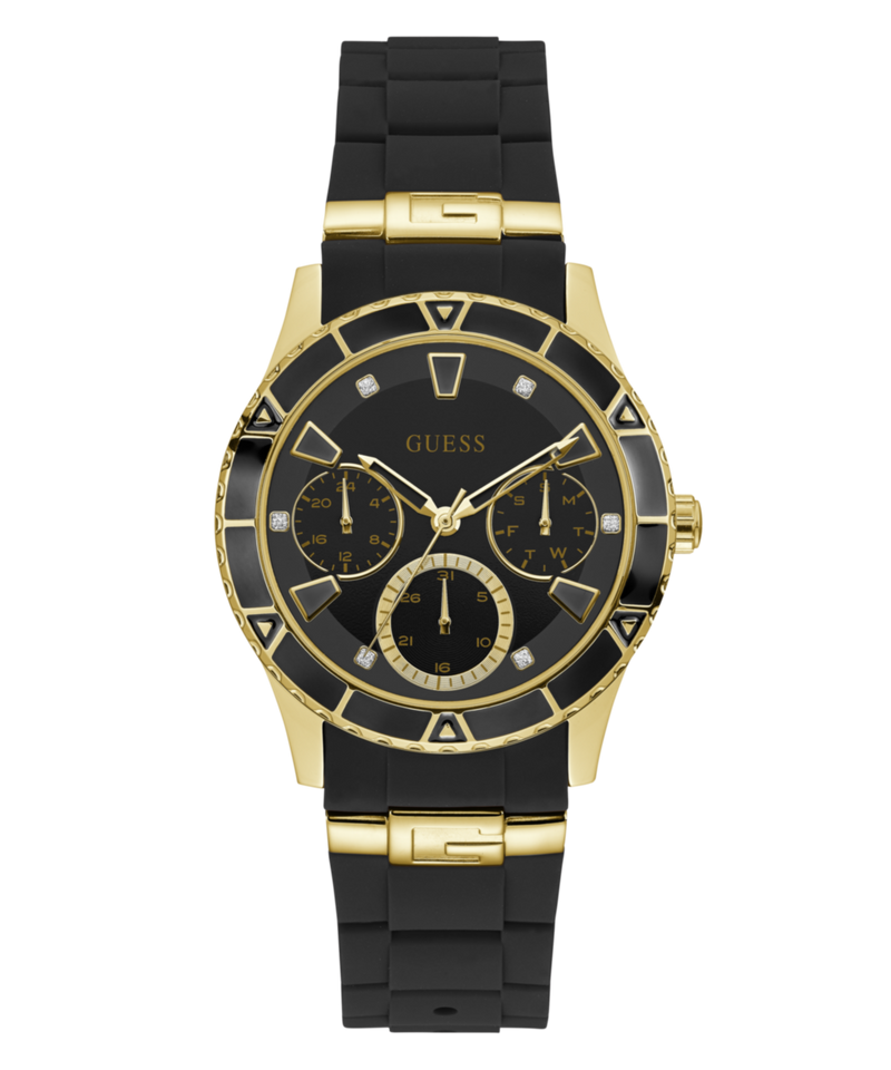 Guess Valencia Gold Round Dial Multi-function Women Watch Watch Guess