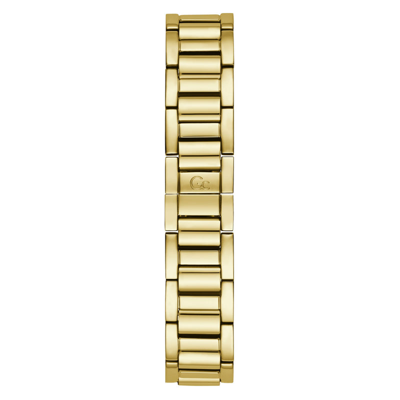 Gc White Round Dial Quartz Analog Women Watch - Guess Collection Watch Gc