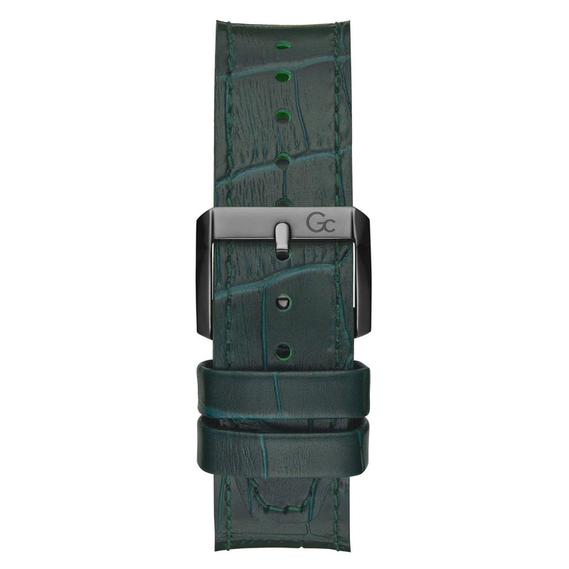 Gc Sport Chic Green Tonneau Dial Quartz Men Watch - Guess Collection Watch Gc