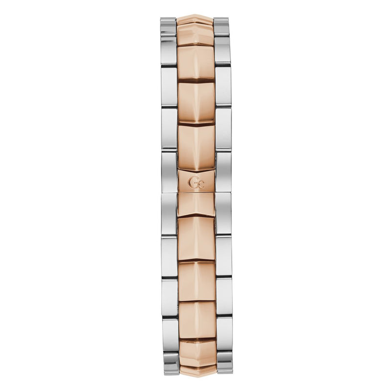 Gc Sport Chic White Round Dial Quartz Women Watch - Guess Collection Watch Gc