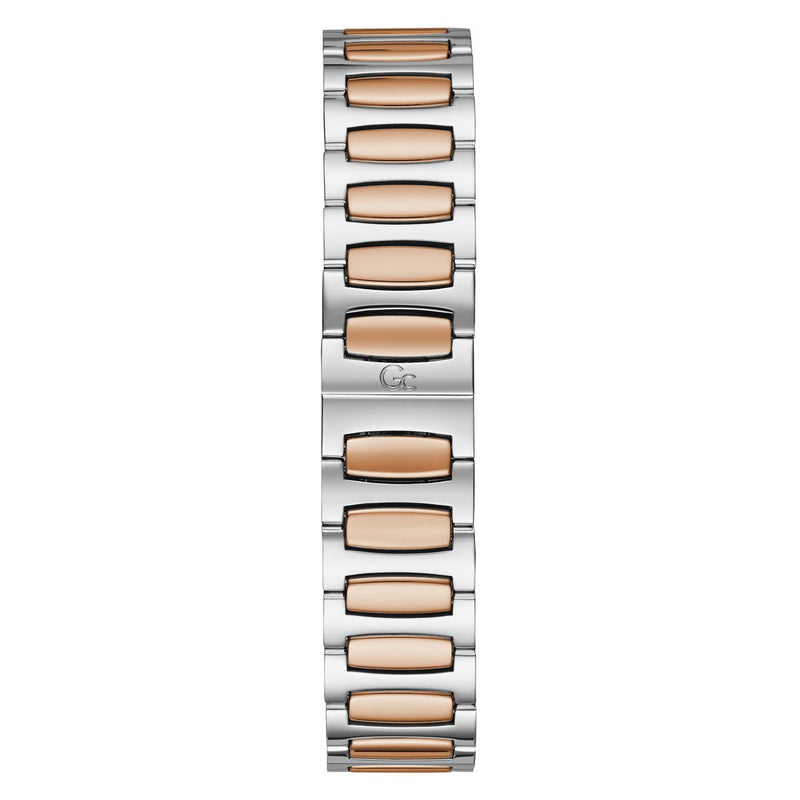 Gc Sport Chic White Round Dial Quartz Analog Women Watch - Guess Collection Watch Gc