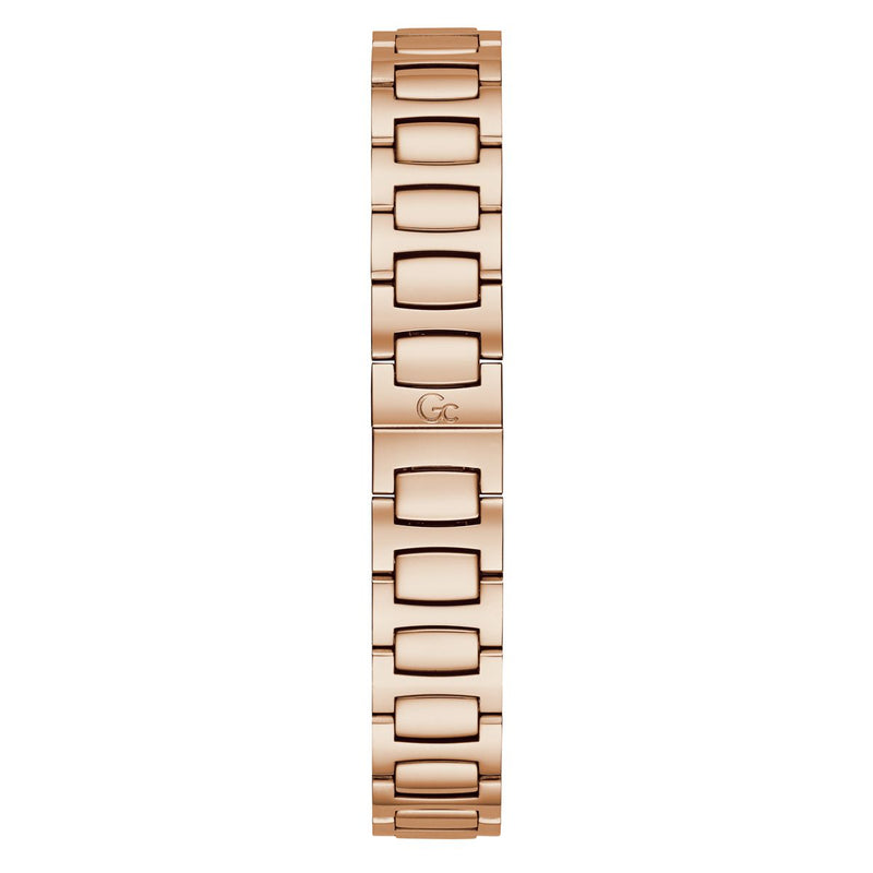 Gc Sport Chic White Round Dial Quartz Analog Women Watch - Guess Collection Watch Gc