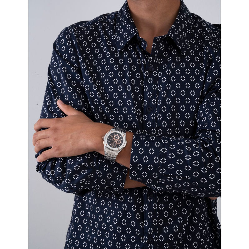 Gc Sport Chic Black Round Dial Quartz Men Watch - Guess Collection Watch Gc