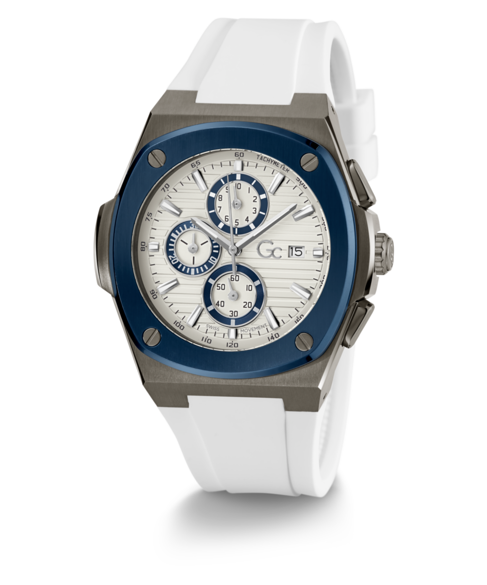 GC Coussin White Square Dial Analog Men's Watch - Y99015G7MF