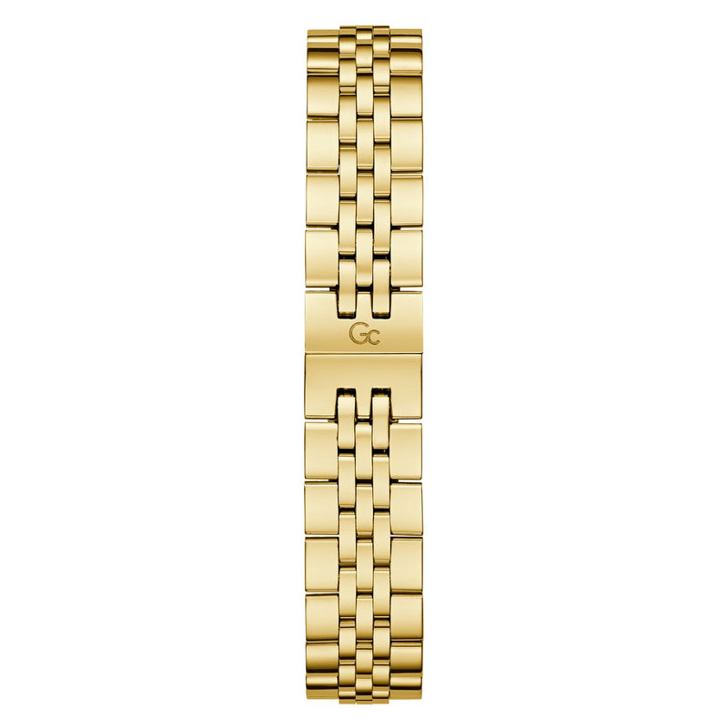 Gc Sport Chic Yellow Round Dial Quartz Women Watch - Guess Collection Watch Gc