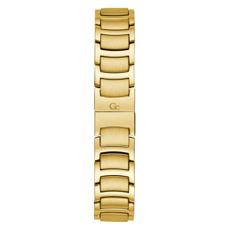 Gc Sport Chic White Round Dial Quartz Analog Women Watch - Guess Collection Watch Gc