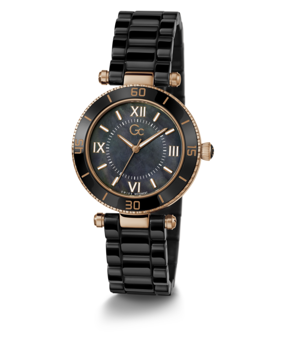 Gc Sport Chic Rose gold Round Dial Quartz Analog Women Watch - Guess Collection