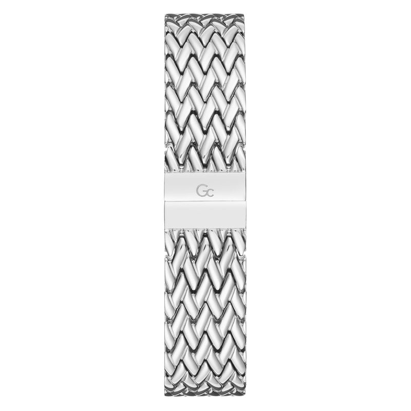 Gc Sport Chic Silver Round Dial Quartz Women Watch - Guess Collection Watch Gc