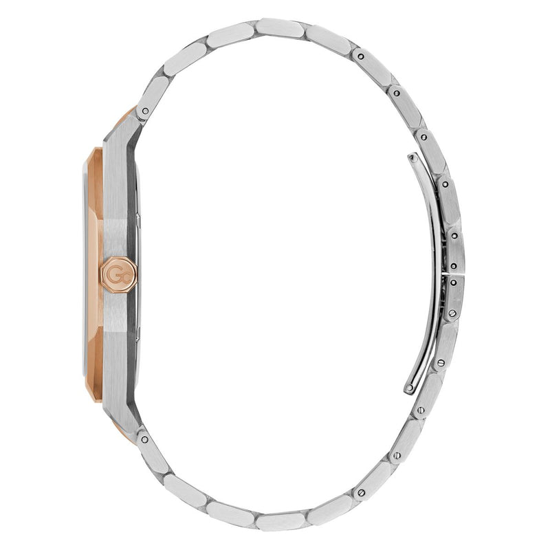 Gc Sport Chic Silver Tonneau Dial Quartz Analog Men Watch - Guess Collection Watch Gc