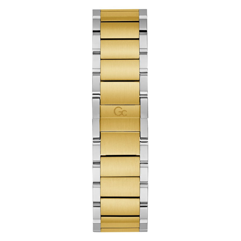 Gc Sport Chic Silver Tonneau Dial Quartz Analog Men Watch - Guess Collection Watch Gc