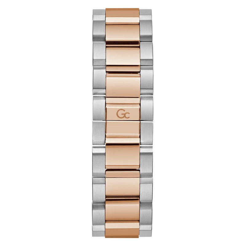 Gc Sport Chic Silver Round Dial Quartz Men Watch - Guess Collection Watch Gc