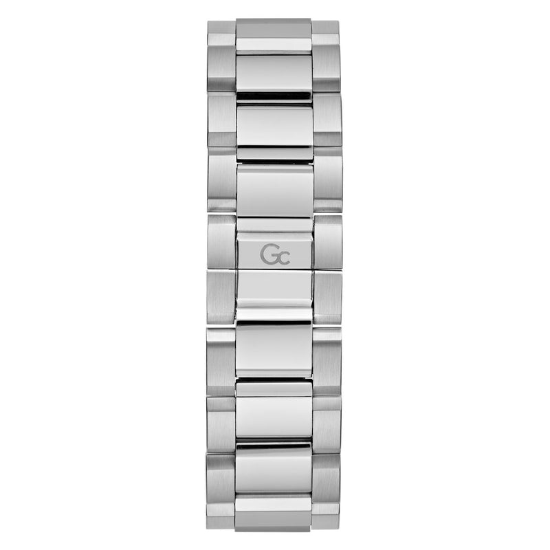 Gc Sport Chic Silver Round Dial Quartz Men Watch - Guess Collection Watch Gc