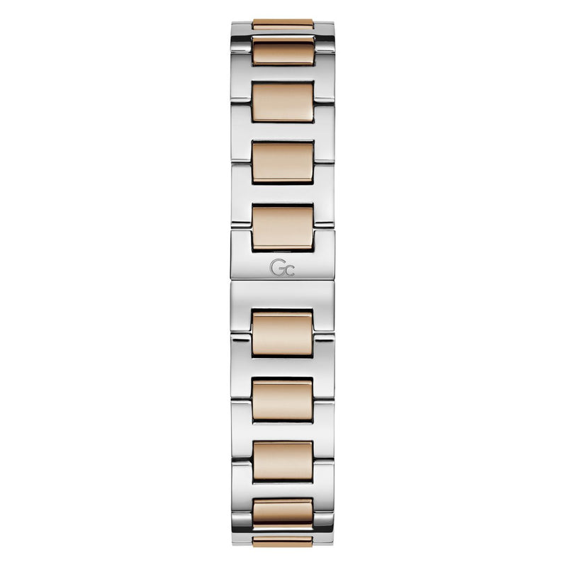 Gc Tiara White Round Dial Quartz Analog Women Watch - Guess Collection Watch Gc