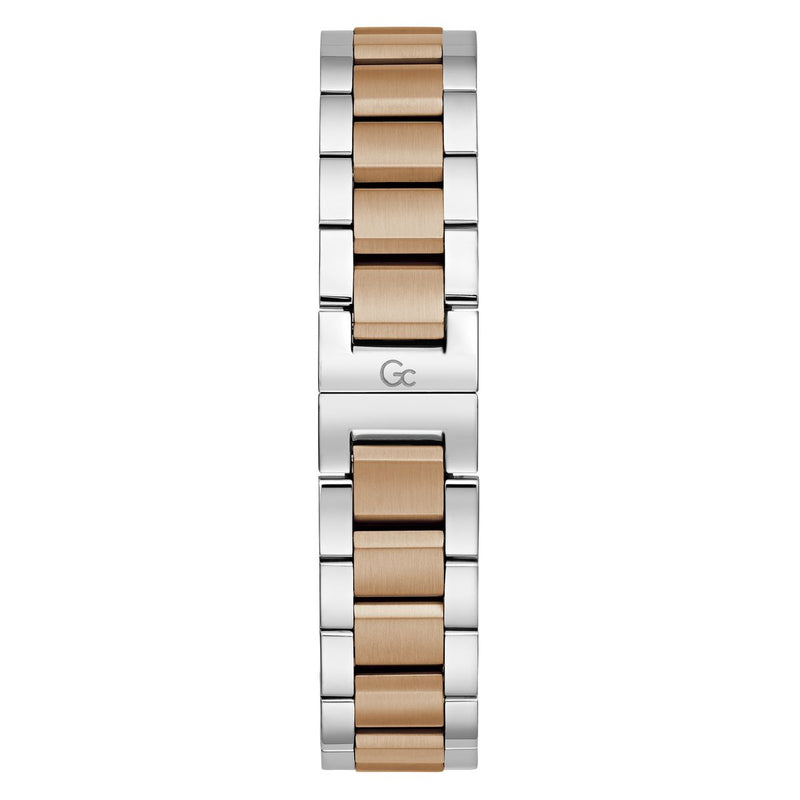 Gc IronClass White Round Dial Quartz Analog Women Watch - Guess Collection Watch Gc