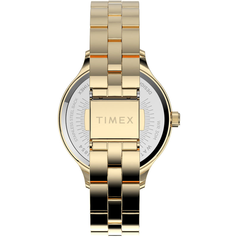 Timex Peyton Round 21mm Black Dial Analog Women Watch - TW2V06200UJ Watch Timex