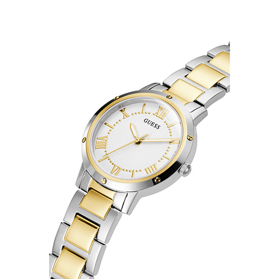 Guess Dawn Multicolor Round Dial Analog Women Watch Watch Guess
