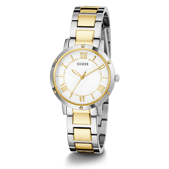 Guess Dawn Multicolor Round Dial Analog Women Watch Watch Guess