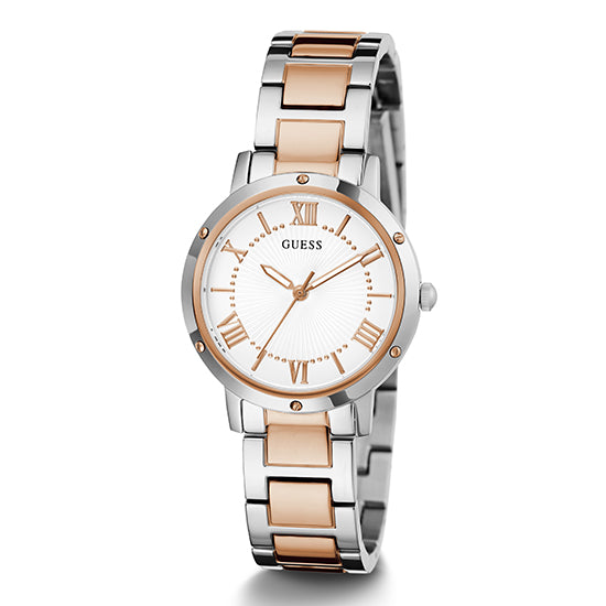 Guess Dawn Multicolor Round Dial Analog Women Watch Watch Guess