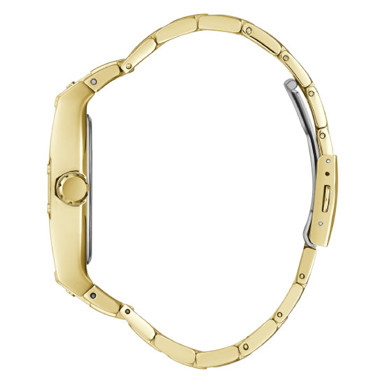 Guess Phoenix Gold Square Dial Multi-function Men Watch Watch Guess