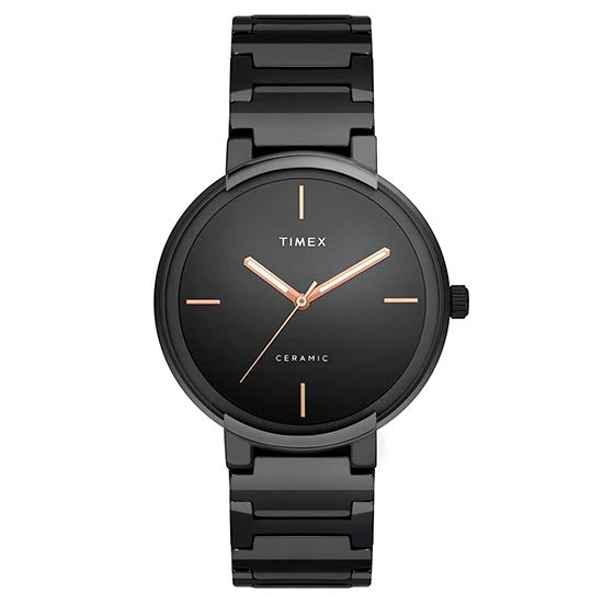 Timex Round 40mm Black Dial Analog Men Watch - TWEG21202
