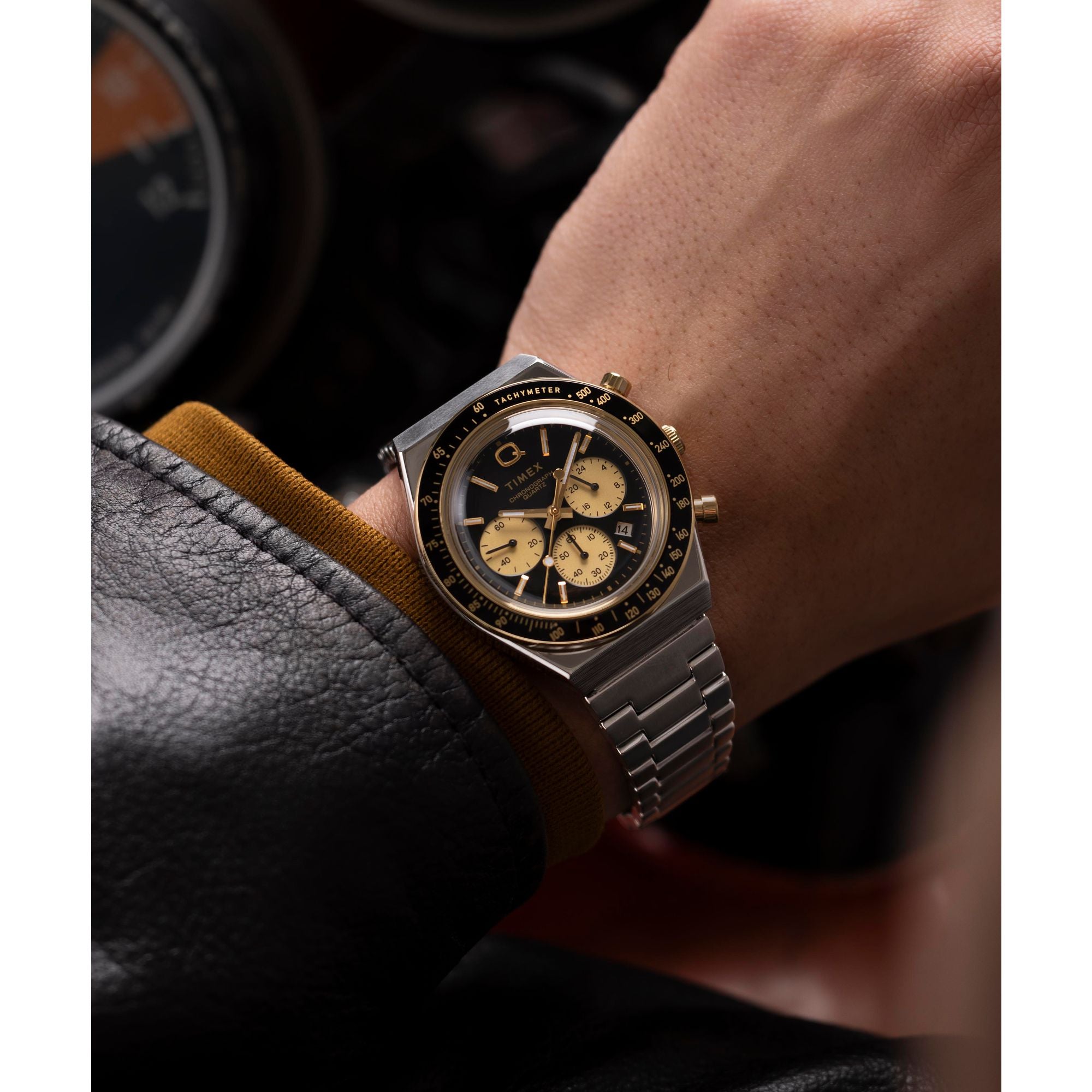 Timex Q Round 21mm Black Dial Analog Men Watch - TWEG26404 Watch Timex