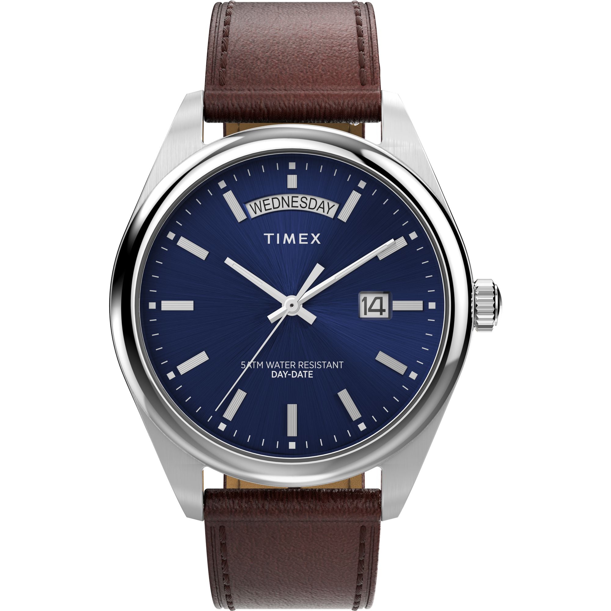 Timex Trend Legacy Blue Round Quartz Men Watch