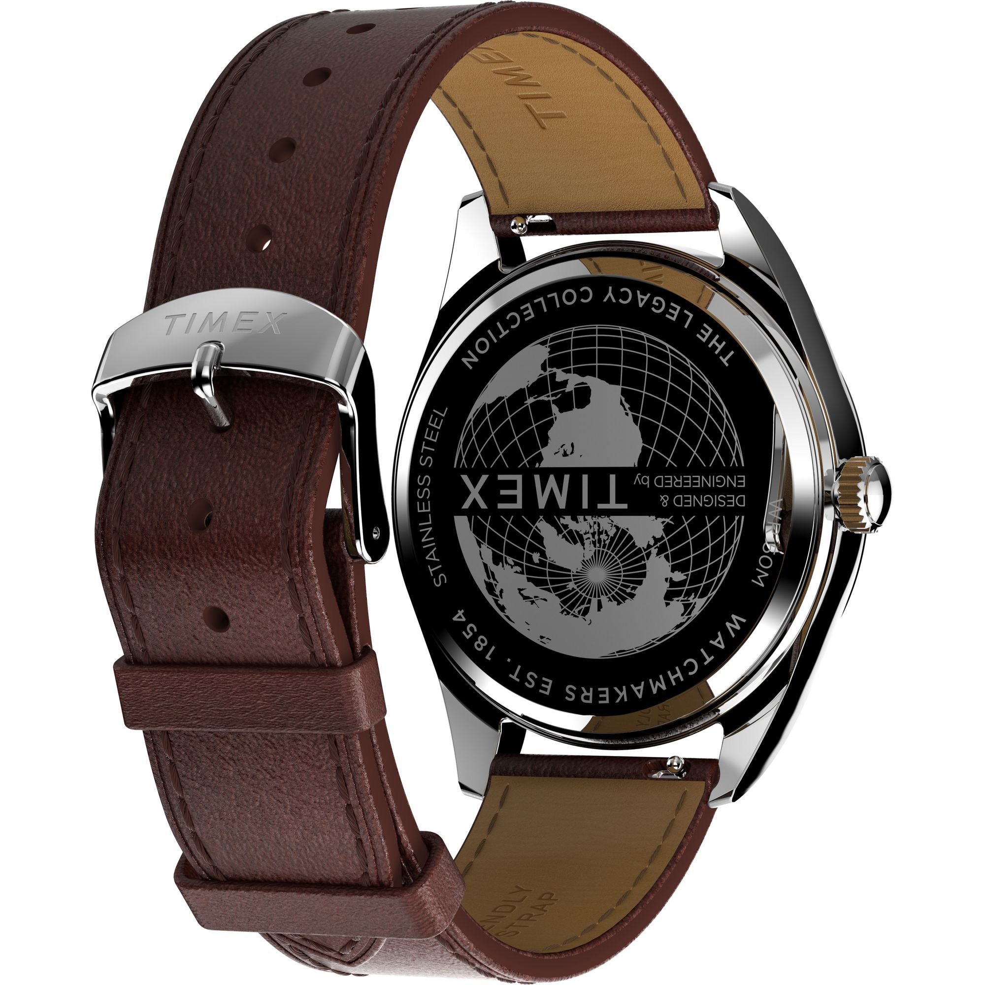 Timex Trend Legacy Blue Round Quartz Men Watch