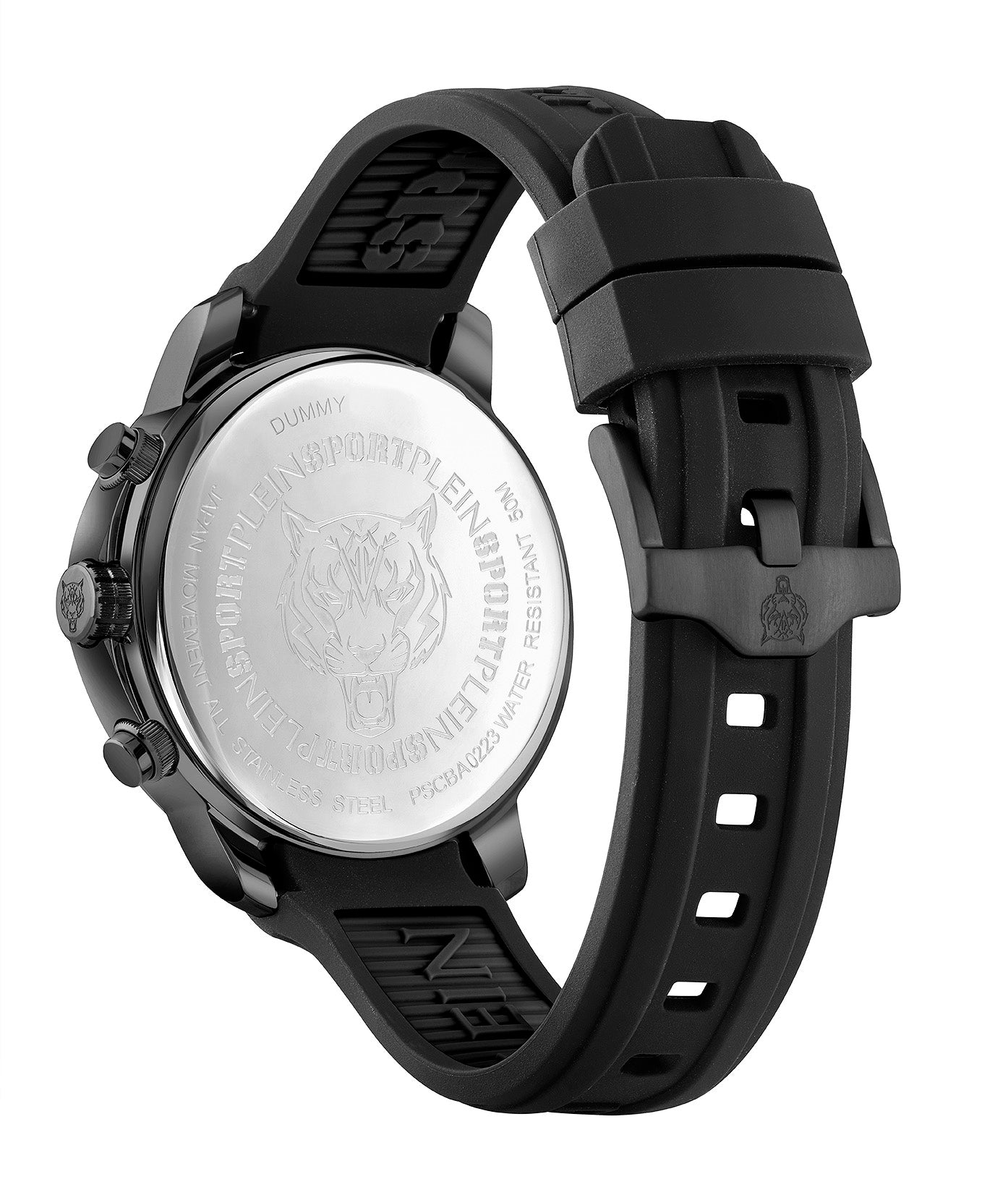 Plein Sport Plein Gain Black Round Quartz Men Watch