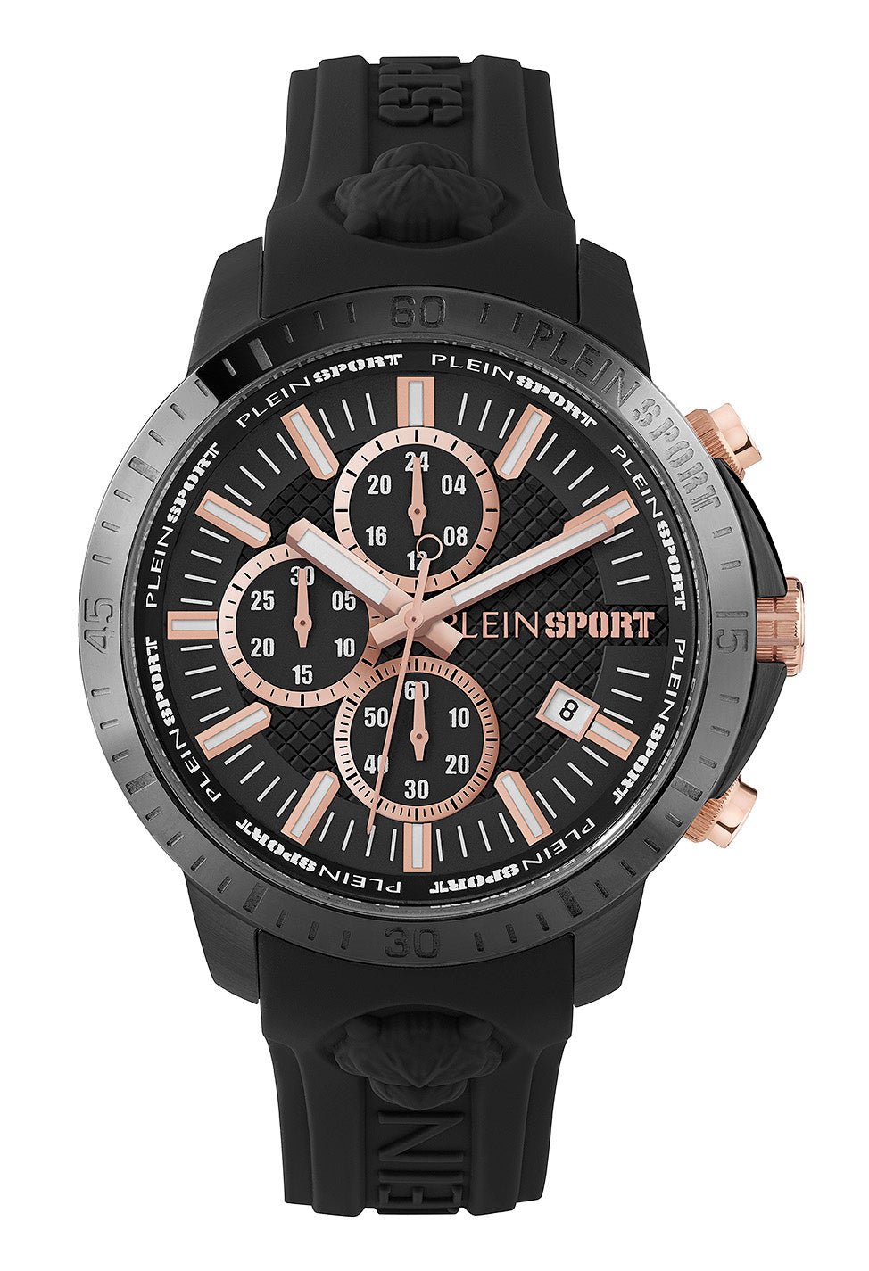 Plein Sport Plein Gain Black Round Quartz Men Watch Watch Plein Sport