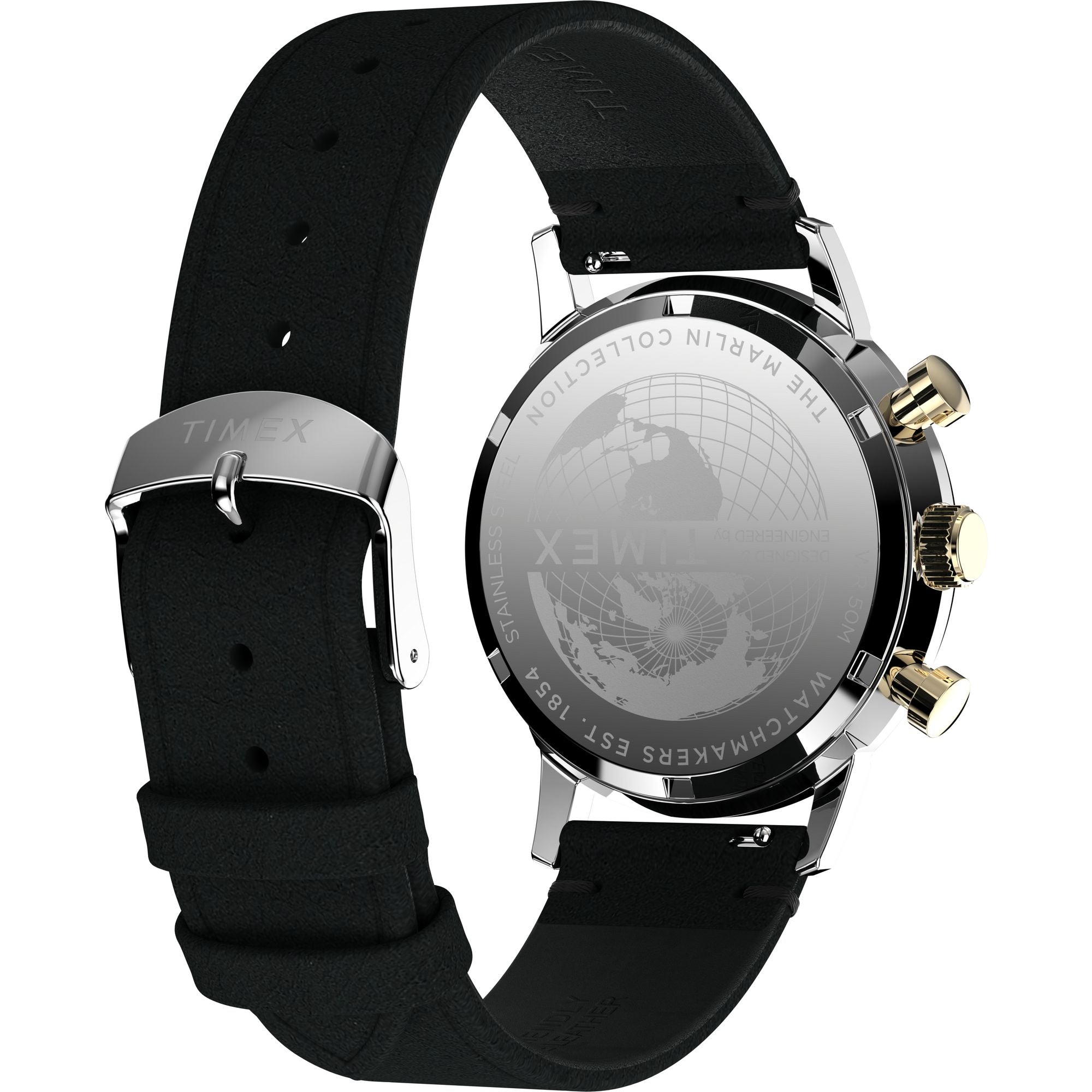 Timex Marlin Champagne Round Quartz Men Watch