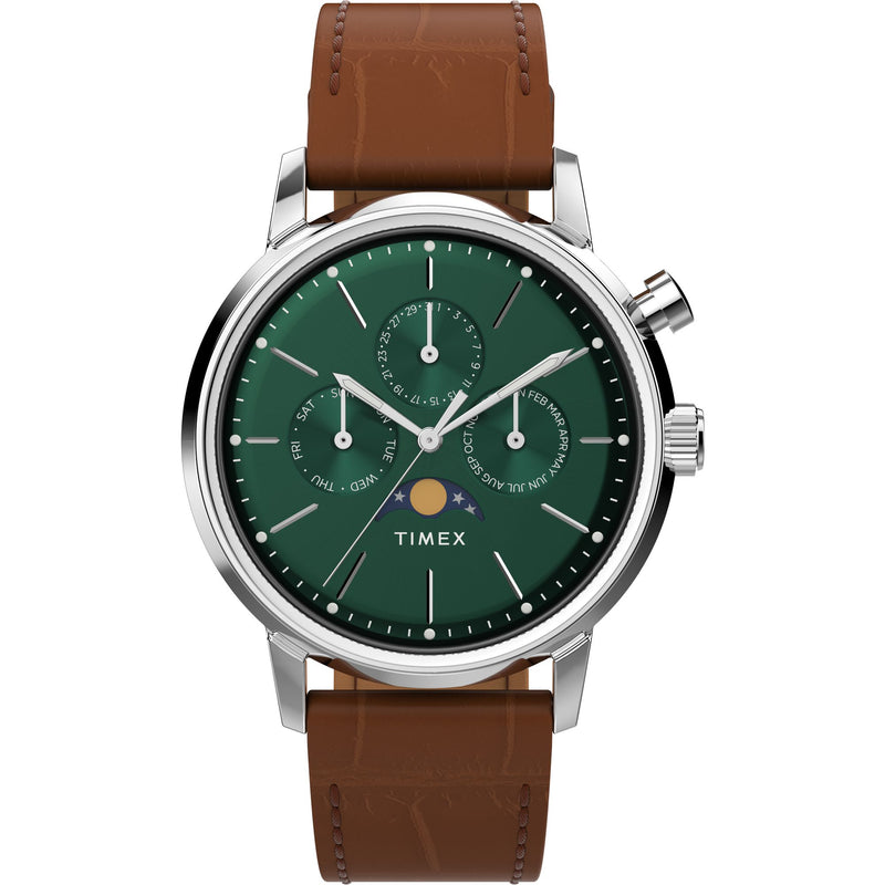 Timex Marlin Green Round Quartz Men Watch Watch Timex