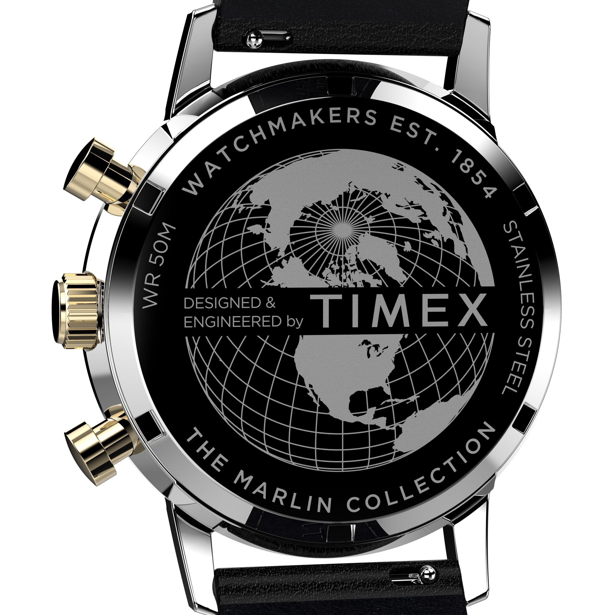 TIMEX Marlin Black Round Dial Analog Men's Watch - TWEG26715 Watch Timex