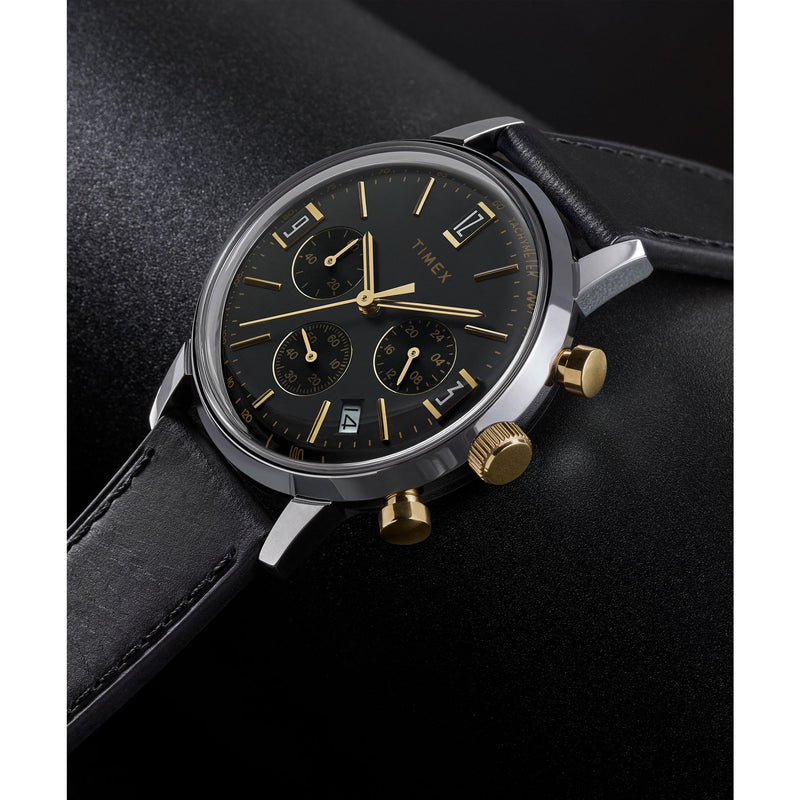 TIMEX Marlin Black Round Dial Analog Men's Watch - TWEG26715 Watch Timex