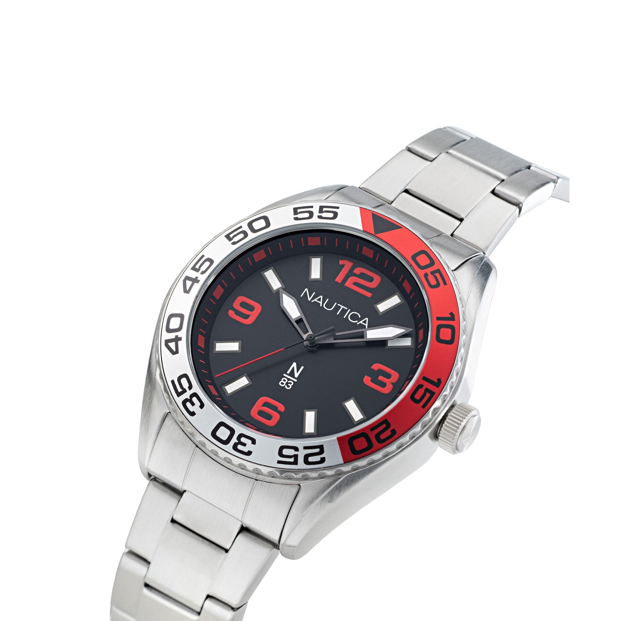 Nautica Finn Black Round Dial Quartz Analog Men Watch