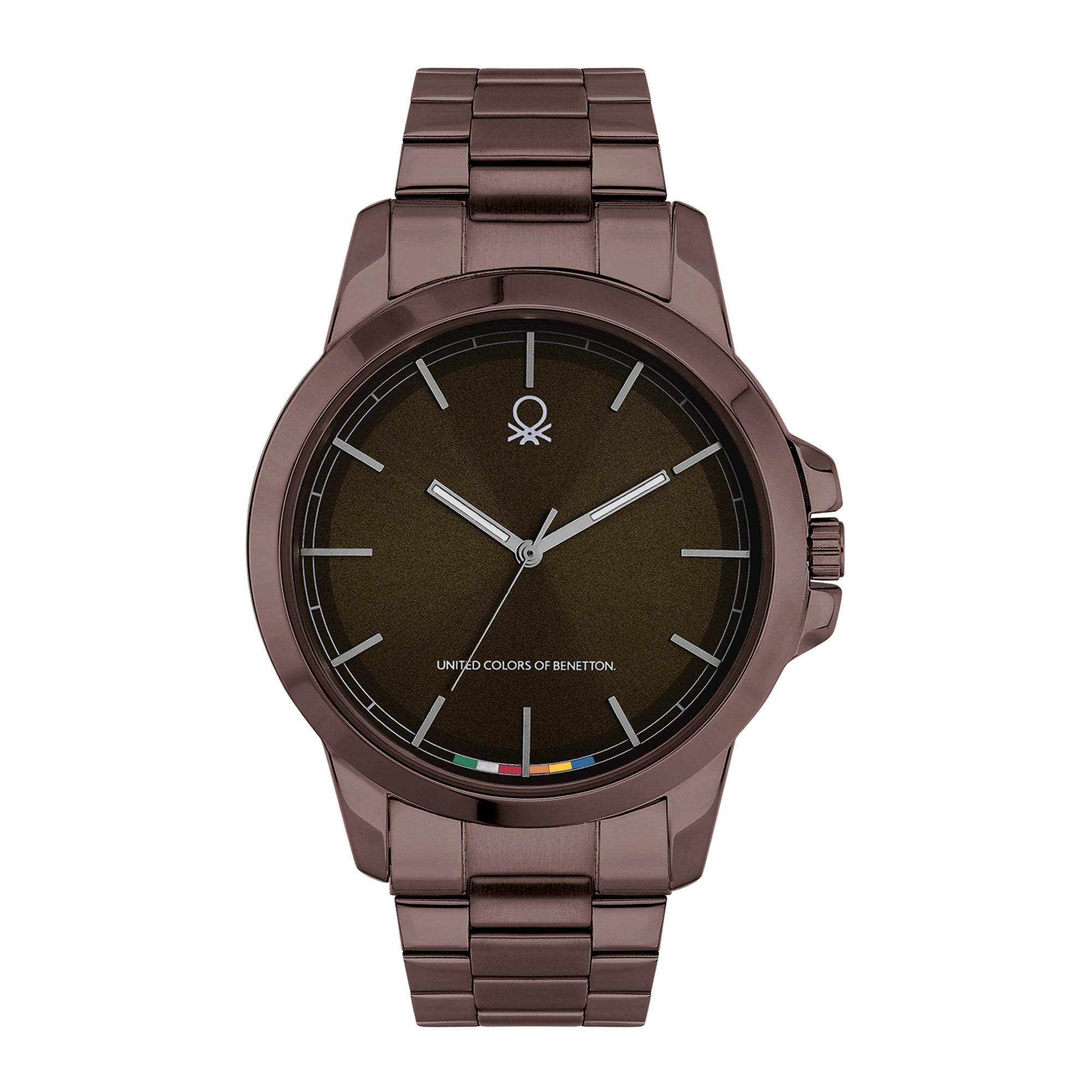 United Colors Of Benetton Signature UWUCG2101 Brown Men 44 mm Round Watch