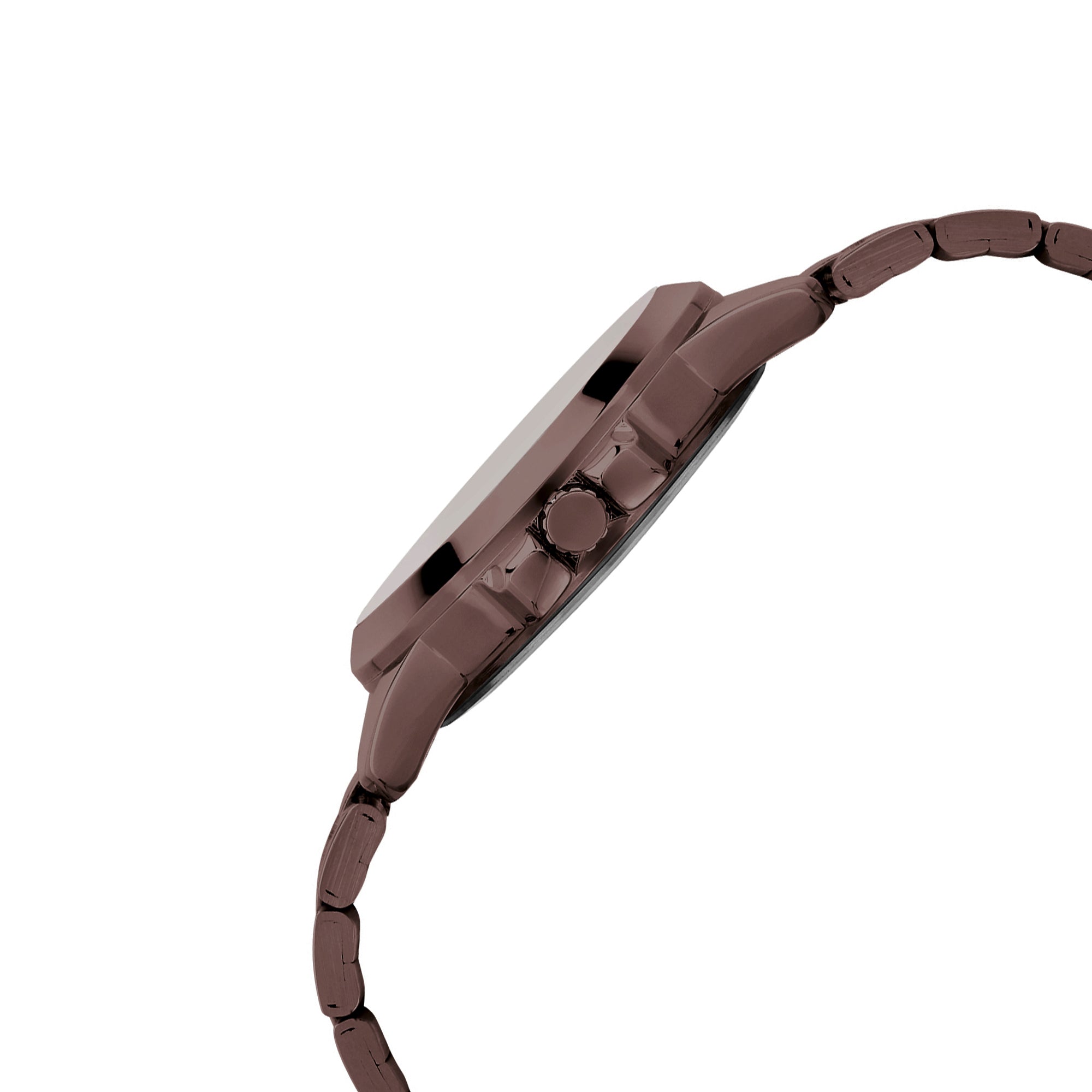 United Colors Of Benetton Brown Round Dial Quartz Analog Men Watch