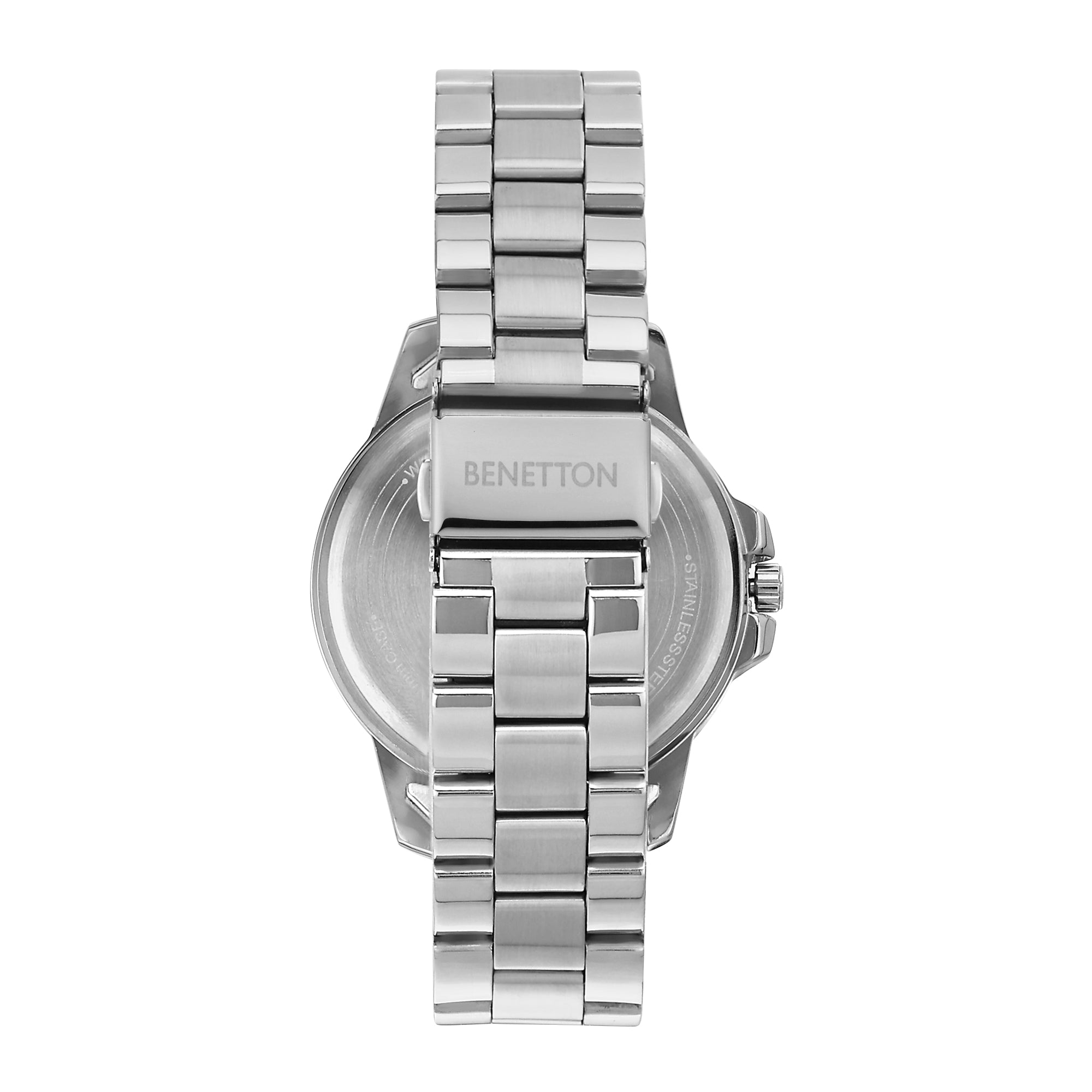 United Colors Of Benetton Green Round Dial Quartz Analog Men Watch Watch United Colors Of Benetton