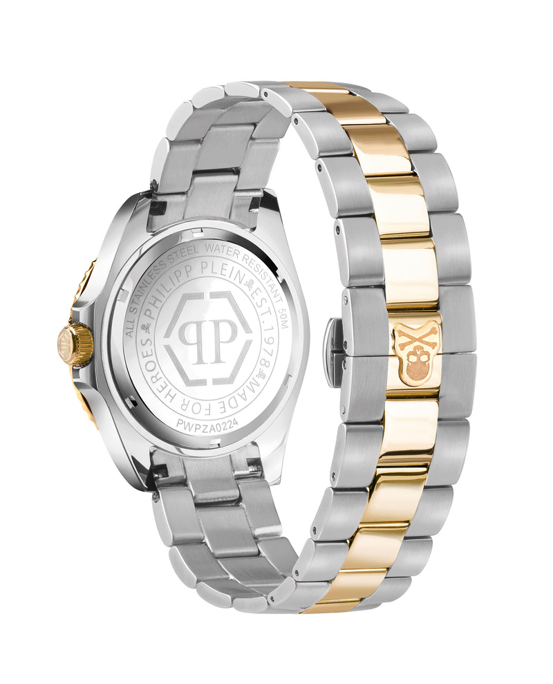Philipp Plein PZA-GMT-I Challenger Green Round Dial Quartz Analog Men Watch Watch Philipp Plein